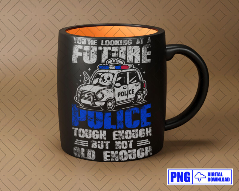 You’re Looking At A Future Police PNG, Fathers Day Png, Gift For Police Son, Thin Blue Line Png Sublimation, Daddy Png, Police Officer Gift