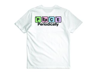 PEACE t shirt . chemistry t shirt design concept. periodic elements t shirt, Science T shirt template | periodic table t-shirt | chem