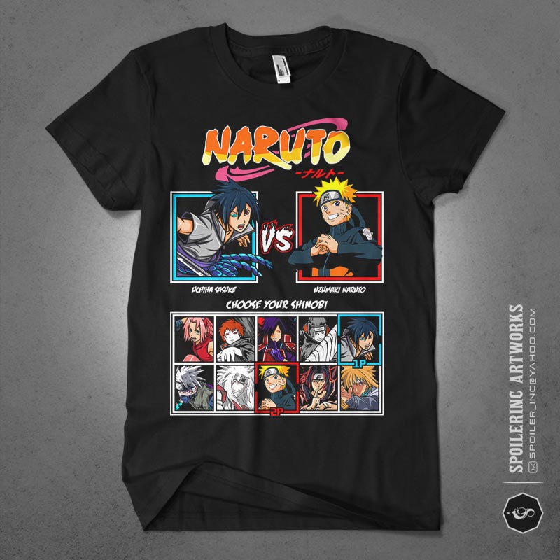t-shirt vector Populer anime lover part 27 tshirt design bundle illustration