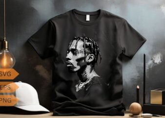 free the rage shirt design vector, Travis Scott, Free The Rage Shirt,