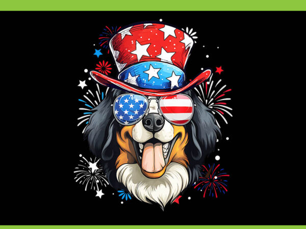 Bernese mountain 4th of july dog png, bernese mountain patriotic usa flag png t shirt template Bernese mountain 4th of july dog png, bernese mountain patriotic usa flag png t shirt template