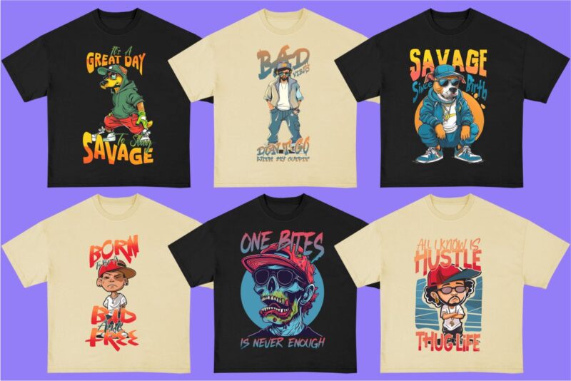 90s Bootleg PNG T-shirt Designs Bundle | Urban streetwear, animals bootleg and youth culture graphic t shirt