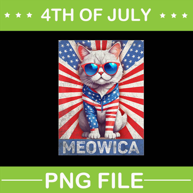 Bundle 4th Of July PNG, Cat Merica PNG, Eagle 4th Of July PNG