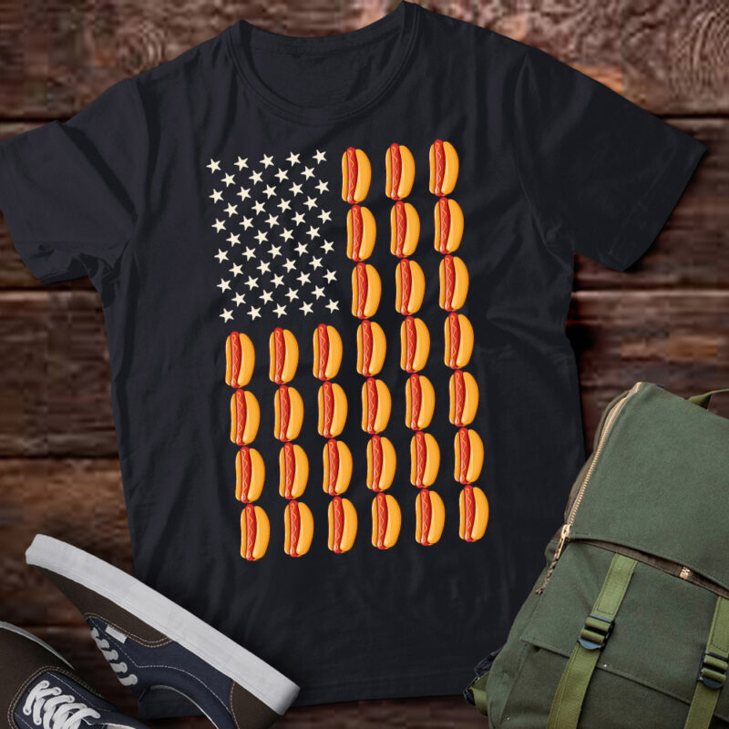 American Flag USA Hot Dog ,Funny hotdog, 4th of July, Independence Day LTSD