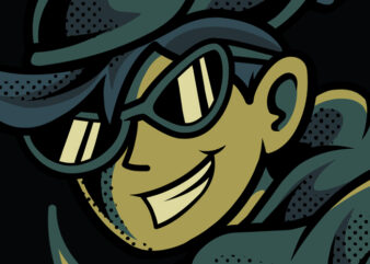 Freestyle Dude T-Shirt Design Template