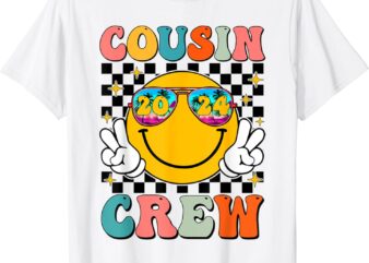 Cousin Crew 2024 Family Summer Vacation Beach Sunglasses T-Shirt