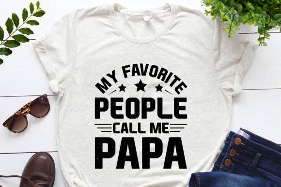 Dad Papa T-Shirt Design Bundle