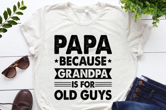 Dad Papa T-Shirt Design Bundle