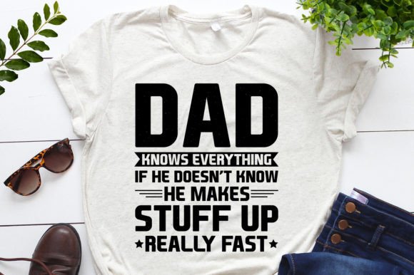 Dad T-Shirt Design Bundle