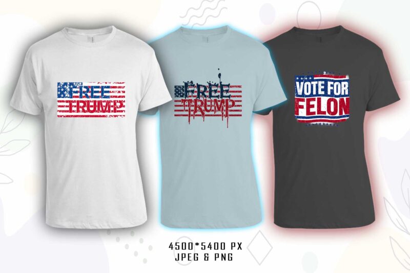Donald Trump t-shirt design bundle with 20 png & jpeg designs – download instantly Donald Trump T-shirt Design Illustration T-shirt Clipart