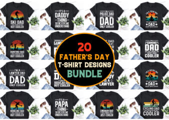Father’s Day T-Shirt Design Bundle