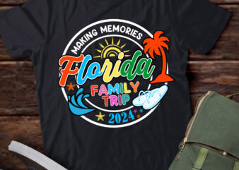 Florida Family Trip 2024 Making Memories Family Vacation T-Shirt ltsp