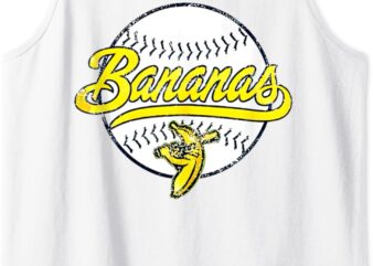 Funny Let’s Go Bananas Tank Top