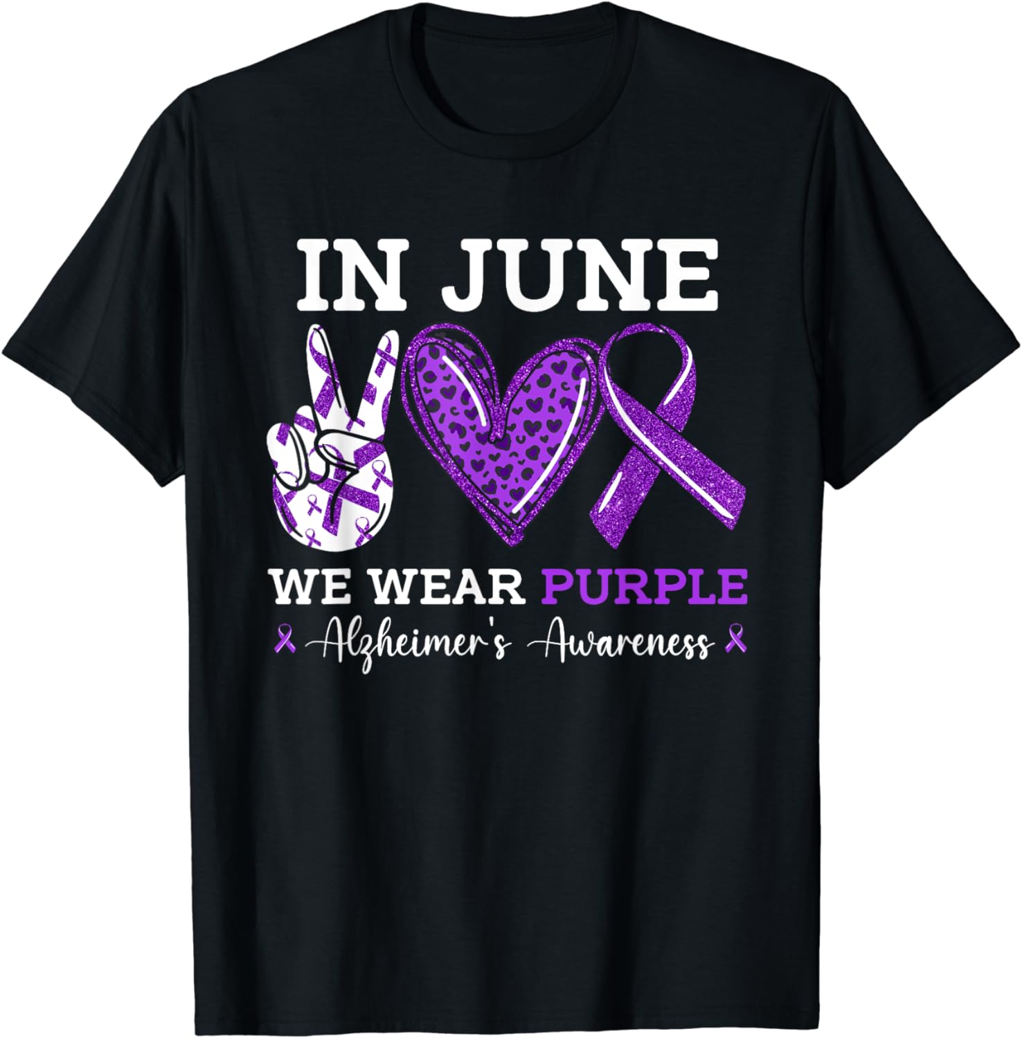 On Saturdays We Wear Purple T-Shirt On Saturdays We Wear Purple T-Shirt