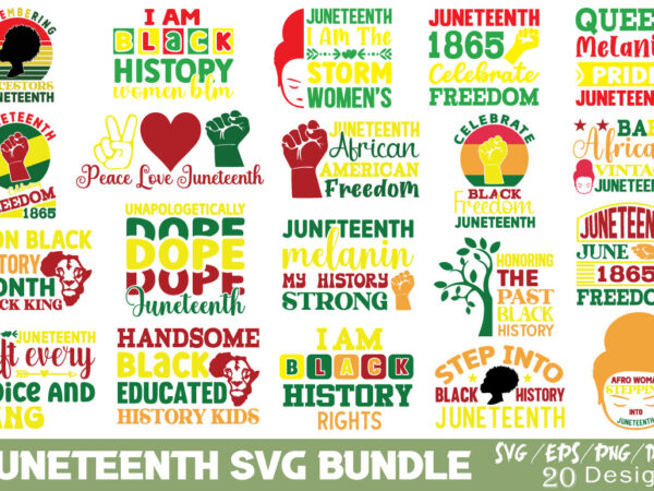 Juneteenth t-shirt bundle juneteenth svg bundle Juneteenth t-shirt bundle juneteenth svg bundle