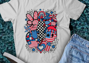 LT185 Happy 4th Of July Patriotic American US Amusement Park