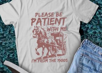 LT201 Please Patient I’m From The 1900s Horse-drawn Carriage