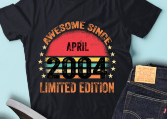 LT93 Birthday Awesome Since April 2004 Limited Edition