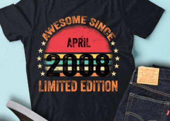 LT93 Birthday Awesome Since April 2008 Limited Edition