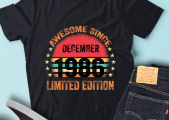 LT93 Birthday Awesome Since December 1986 Limited Edition