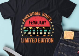 LT93 Birthday Awesome Since February 2007 Limited Edition