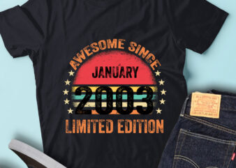 LT93 Birthday Awesome Since January 2003 Limited Edition
