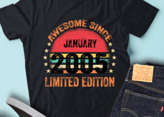 LT93 Birthday Awesome Since January 2005 Limited Edition