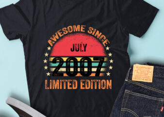 LT93 Birthday Awesome Since July 2007 Limited Edition
