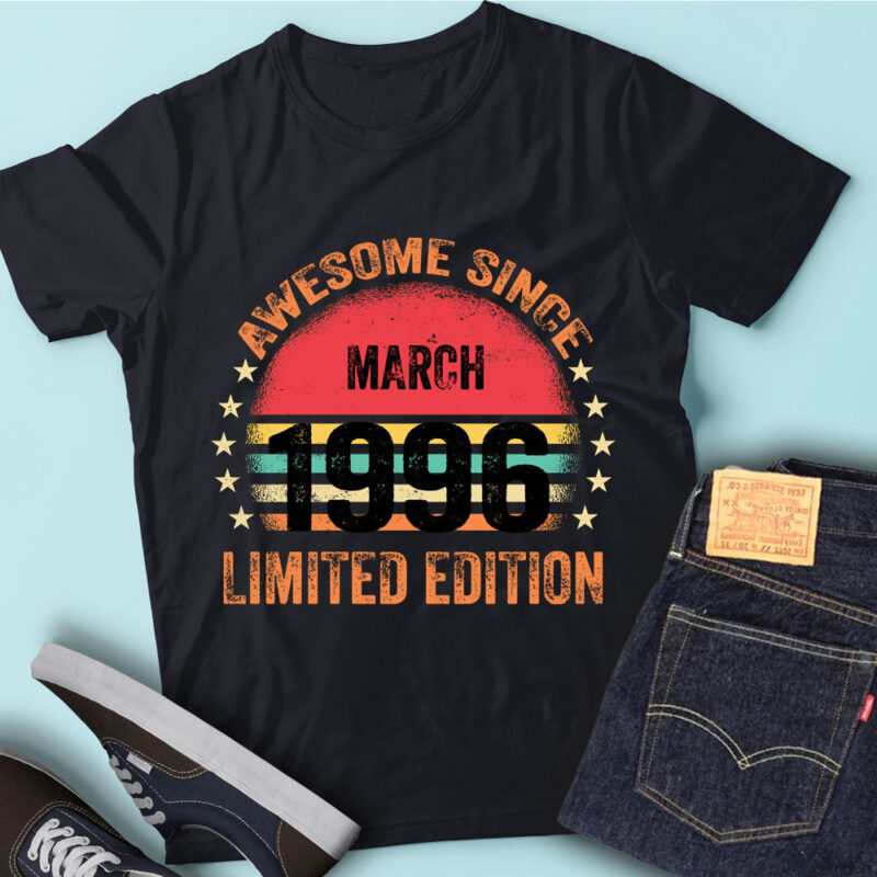 LT93 Birthday Awesome Since March 1996 Limited Edition