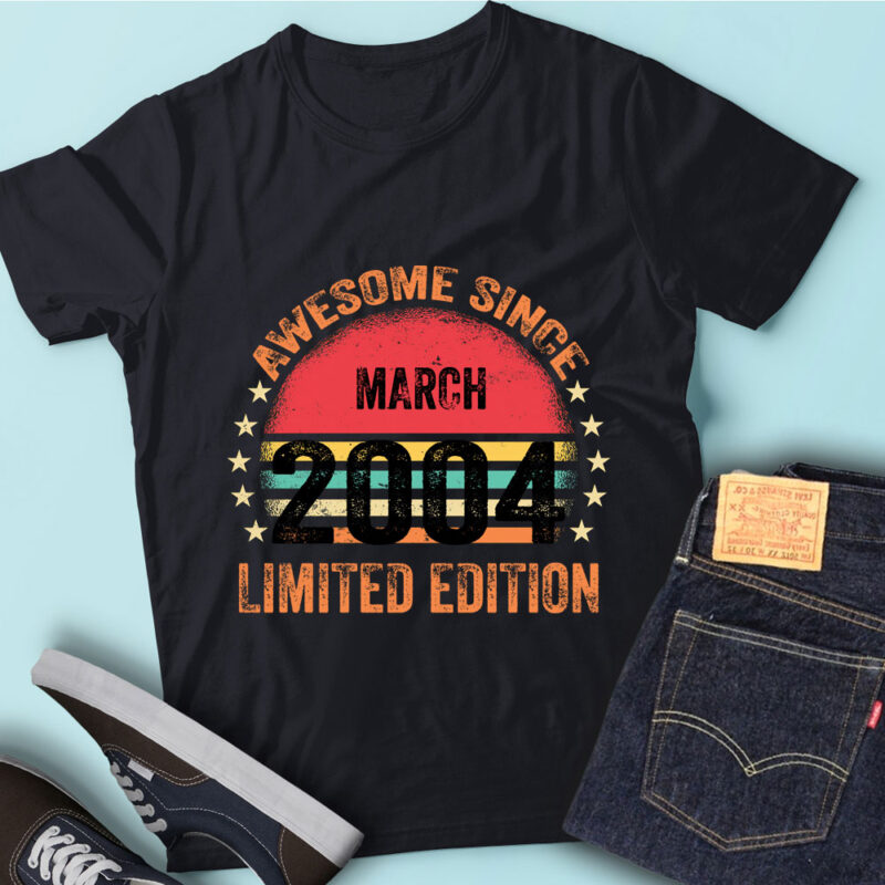 LT93 Birthday Awesome Since March 2004 Limited Edition