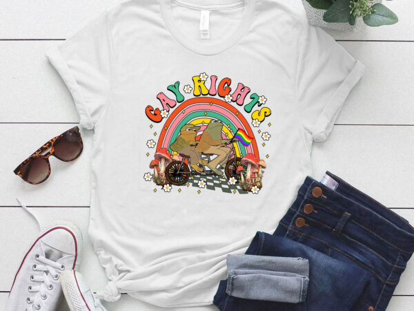 Retro frog and toad pride shirt,lgbtq+ tshirt,gay rights shirt ltsd8