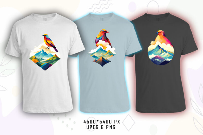 20 Trendy Mixed Niches T-shirt Design Illustration T-shirt Clipart Bundle Perfect for Stylish T-Shirt Design