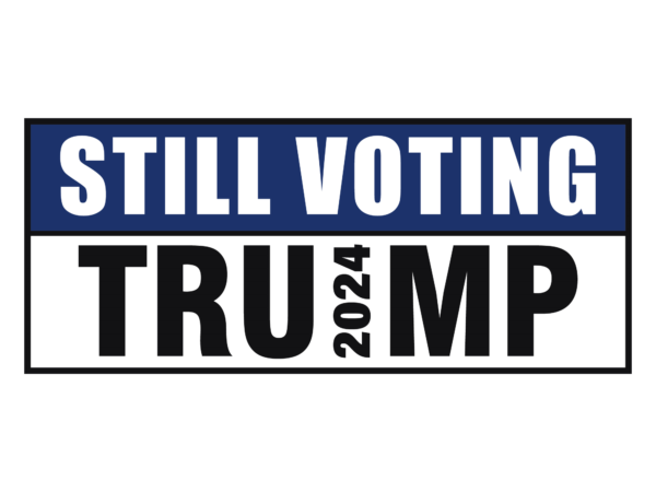 I’m voting convicted felon svg, still voting trump 2024 svg t shirt design for sale