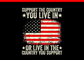 American Flag Support the country you live in PNG