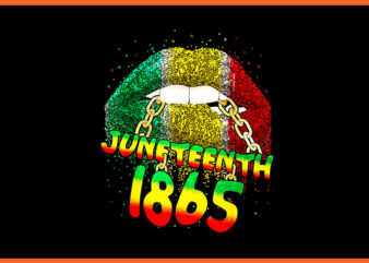 Juneteenth 1865 Lips PNG, Lips African American Queen Black PNG