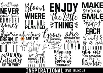 Inspirational svg bundle