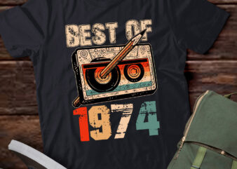 Vintage 1974 50 Years Old Men Women 50th Birthday T-Shirt ltsp