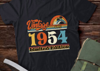 Vintage July 1954, 50th birthday, Est 1954, Birthday gift, Born In July, 1954