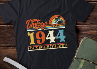 Vintage May 1944, 50th birthday, Est 1944, Birthday gift, Born In May, 1944