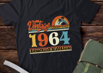 Vintage November 1964, 50th birthday, Est 1964, Birthday gift, Born In November, 1964