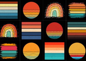 Vintage Retro Grunge T-Shirt Background