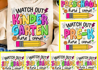 Retro back to school bundle, kindergarten, first day of school, back to school png, retro png, first grade png,third grade