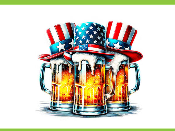 Beer american flag independence day png, 4th of july beer png t shirt template Beer american flag independence day png, 4th of july beer png t shirt template