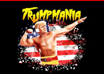 Trumpamania PNG, TrumpAmania 2024 PNG, Trump Vance PNG t shirt designs for sale