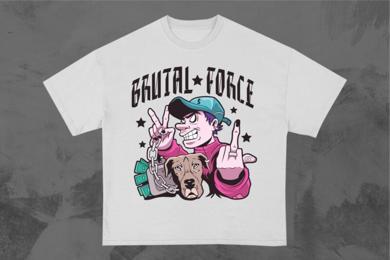 Street Culture T-shirt Design Bundle