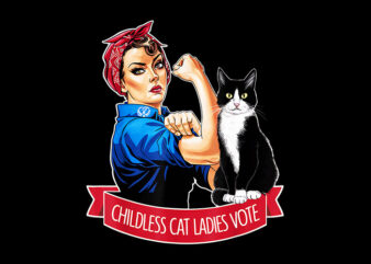 This Childless Cat Lady is Voting Kamala PNG, Kamala Harris PNG