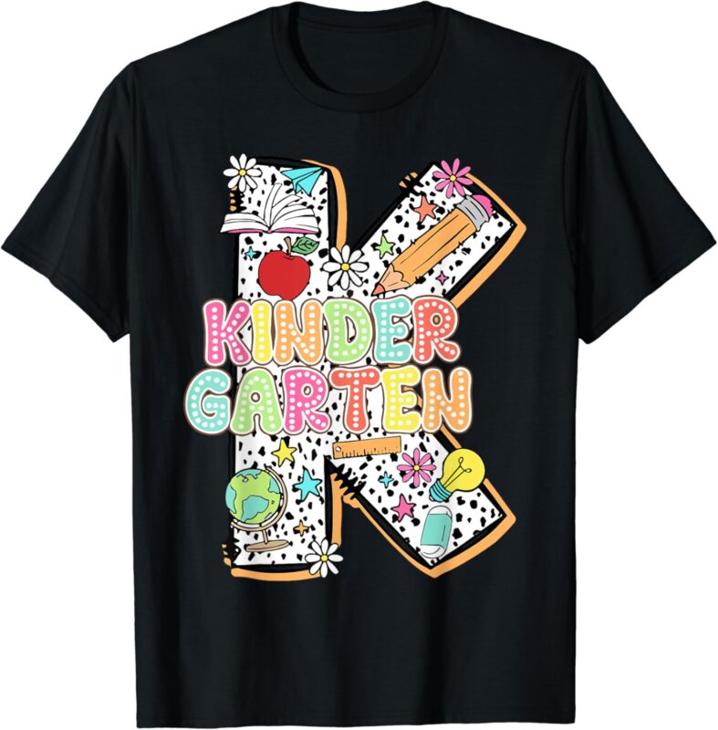 Kindergarten Back To School Teachers Students Kinder Crew T-Shirt