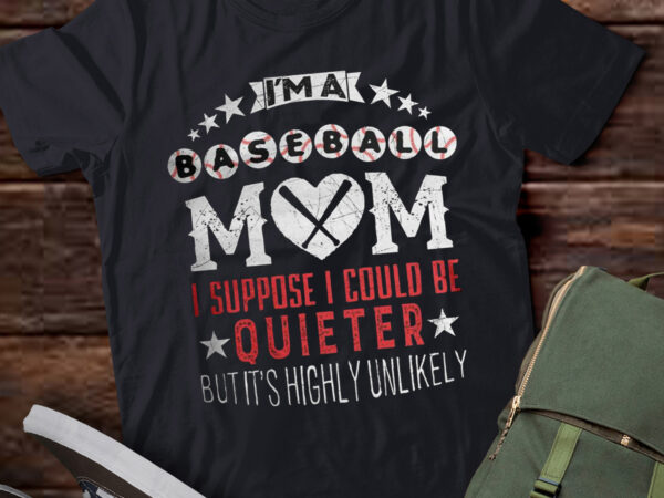 Lt235 quieter baseball mom shirts for women baseball gifts t shirt vector graphic Lt235 quieter baseball mom shirts for women baseball gifts t shirt vector graphic