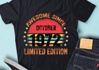 LT93 Birthday Awesome Since October 1972 Limited Edition
