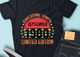 LT93 Birthday Awesome Since September 1980 Limited Edition